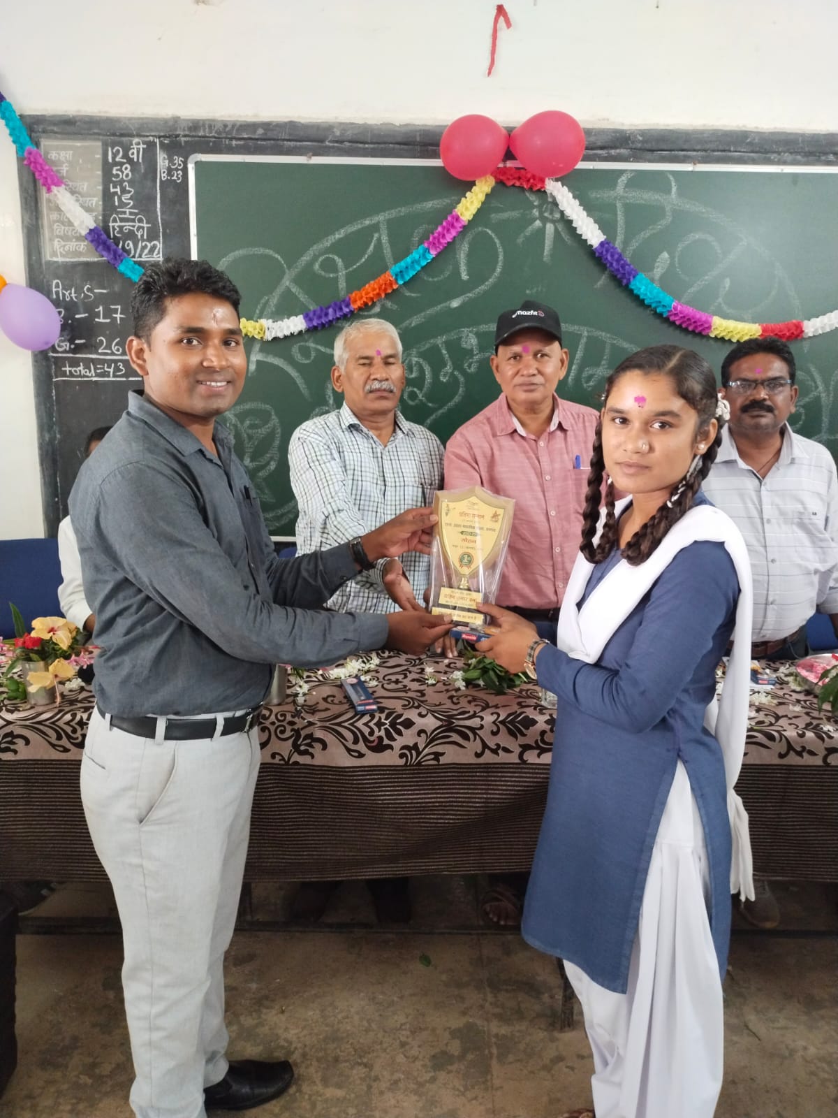 Trophy Distribution in School