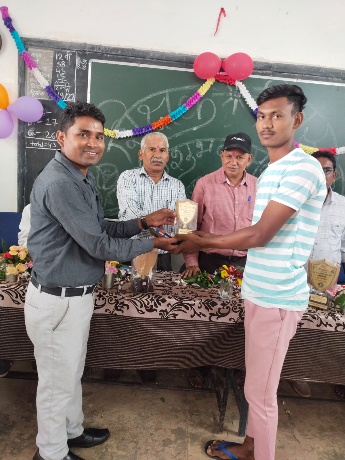 Trophy Distribution in School