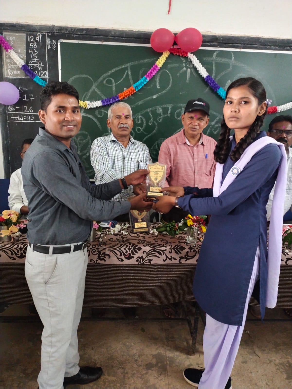 Trophy Distribution in School